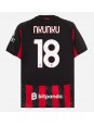 AC Milan Christopher Nkunku #18 Replika Hemmakläder 2025-26 Kortärmad